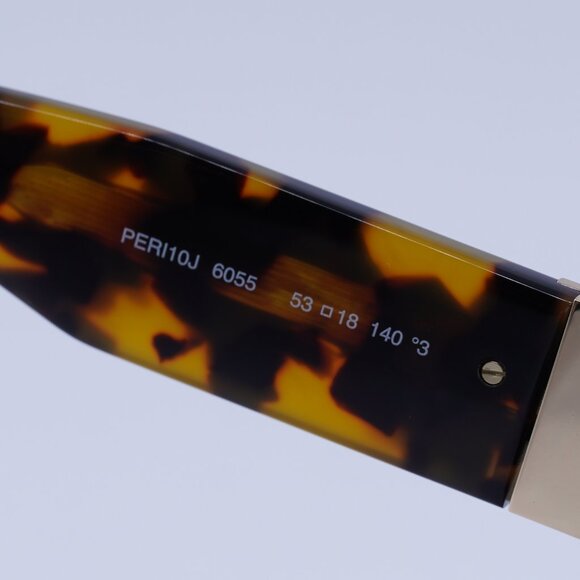 Palm Angels PERI10J MAGNOLIA 6055 Sunglasses Havana Rectangle Frame,Green Lenses - Picture 7 of 9